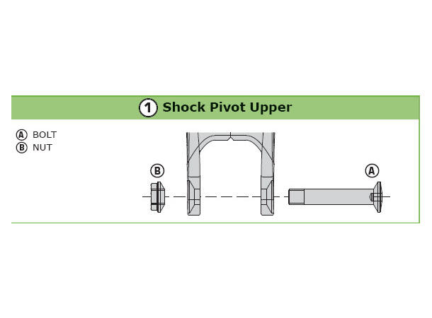 RANGE 14 SHOCK PIVOT UPPER #1 959800-13-240